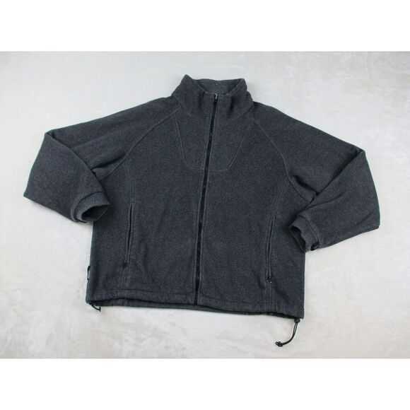 Columbia Sweater Womens Extra Large Gray Full Zip Fleece Hiking Outdoors Ladies* - Picture 2 of 10